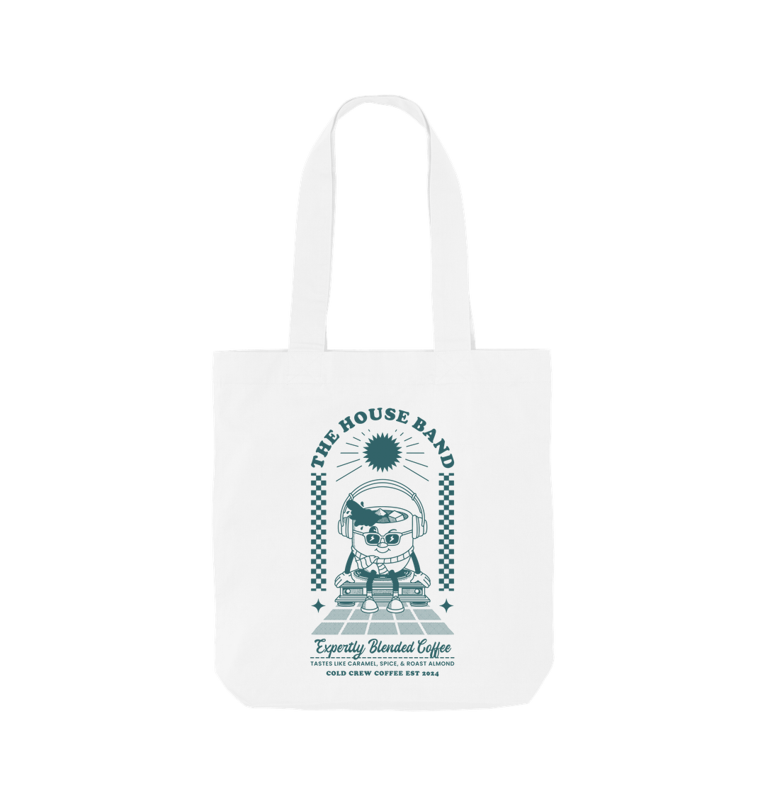 White Printed Bag