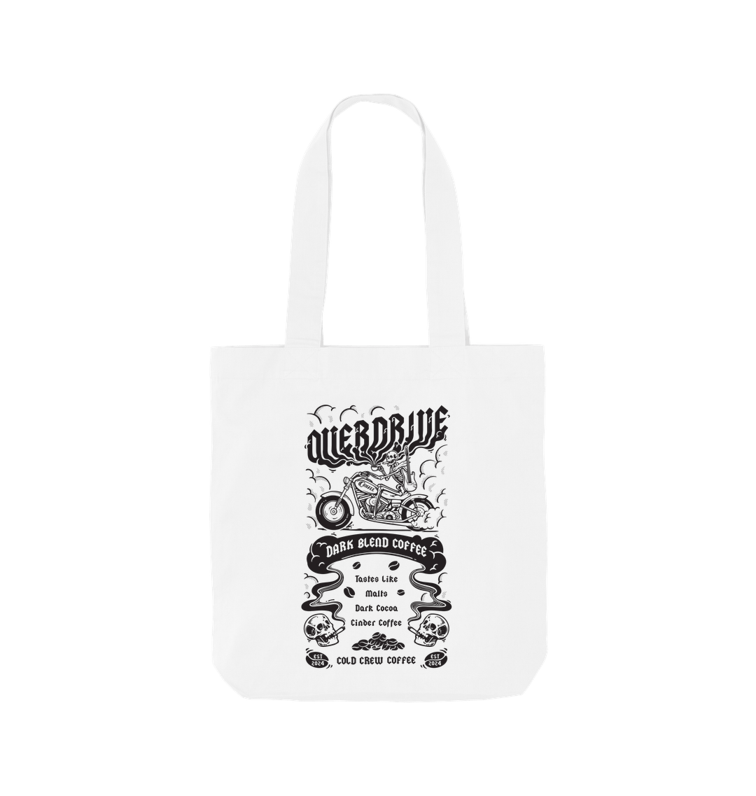White Printed Bag
